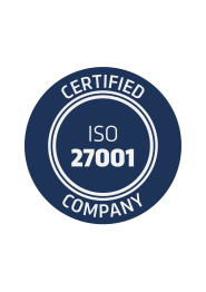 Certificate for Information Security Management SystemČSN EN ISO 27001:2014